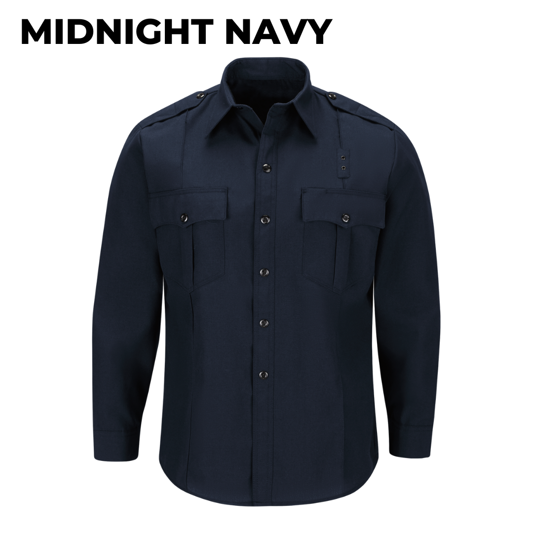 WORKRITE - MEN'S CLASSIC LONG SLEEVE FIRE OFFICER SHIRT