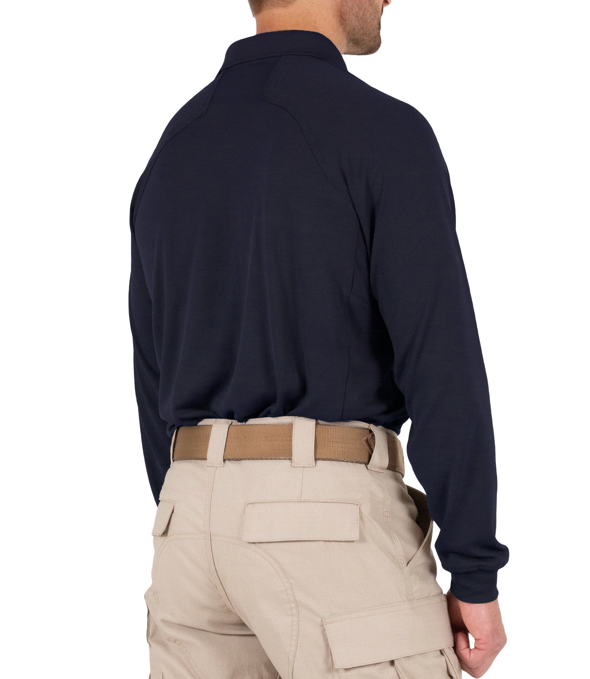 First Tactical Men's Performance Long Sleeve Polo