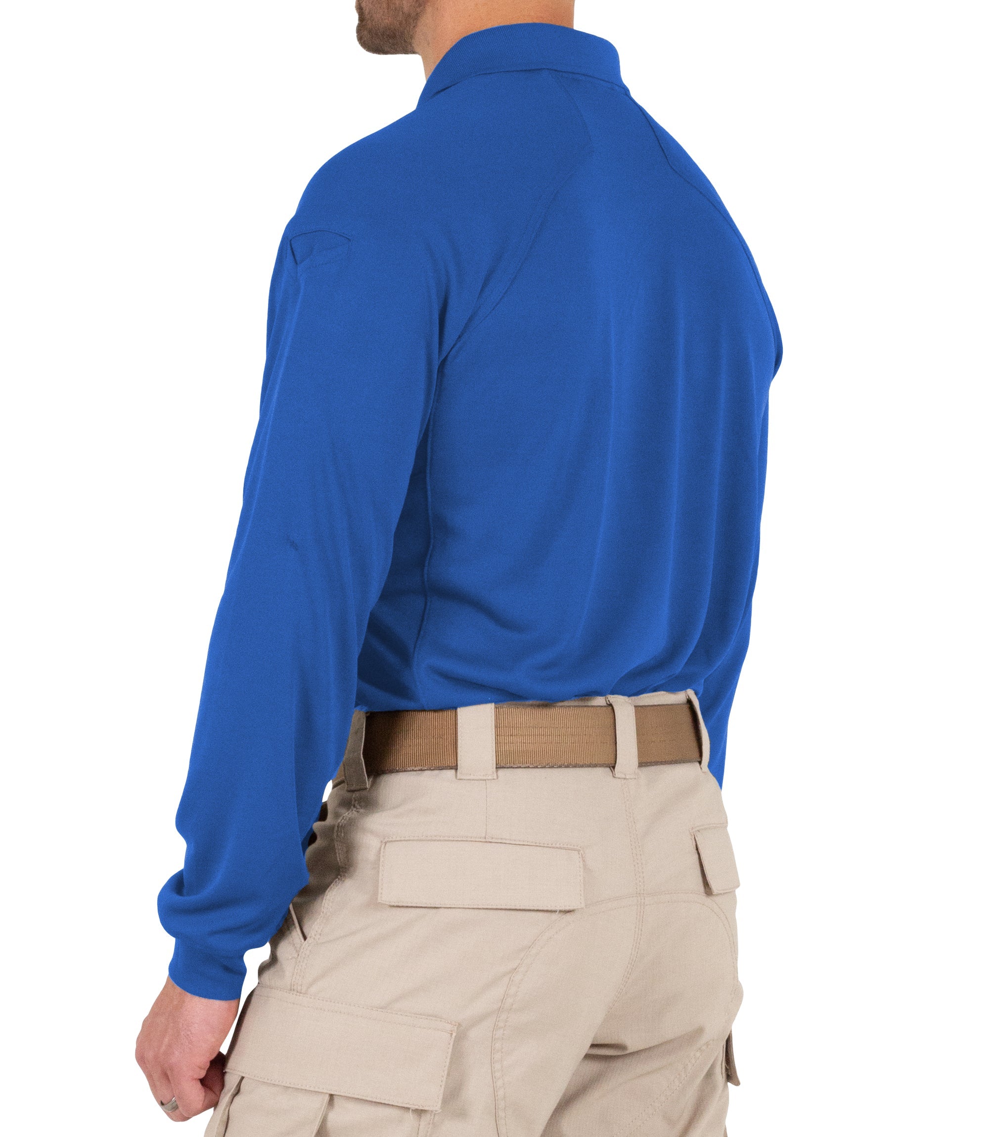 First Tactical Men's Performance Long Sleeve Polo