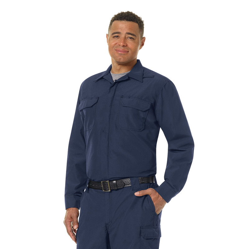 WORKRITE - MEN'S RIPSTOP TACTICAL SHIRT JACKET