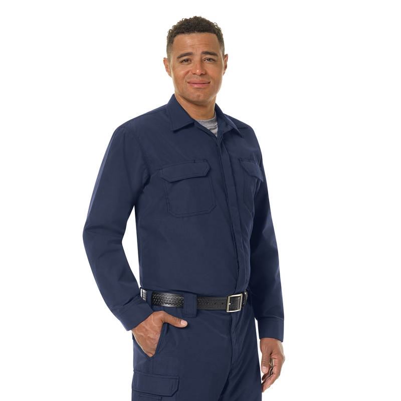 WORKRITE - MEN'S RIPSTOP TACTICAL SHIRT JACKET