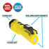 Nightstick - Dual-Light Flashlight w/Dual Magnets - 3 AA (not included) - Yellow