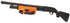 Nightstick - Polymer Shotgun Forend Light w/Green Laser - 12ga Mossberg® 500/590/590A1/Shockwave - 2 CR123 - Less Lethal Orange