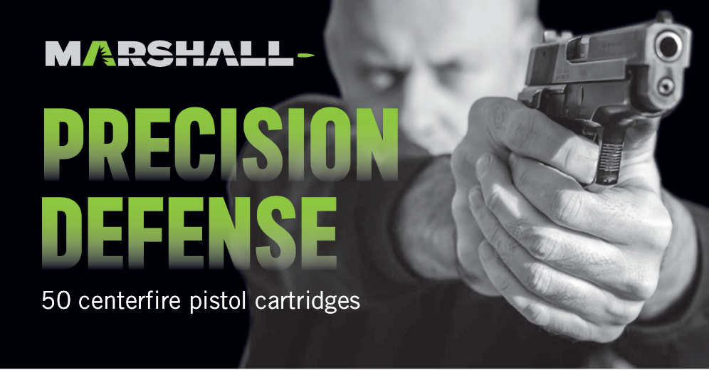 Marshall Munitions - Precision Defense .380 90g JHP 50/bx