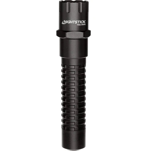 Nightstick - Metal Multi-Function Tactical Flashlight - 2 CR123 - Black