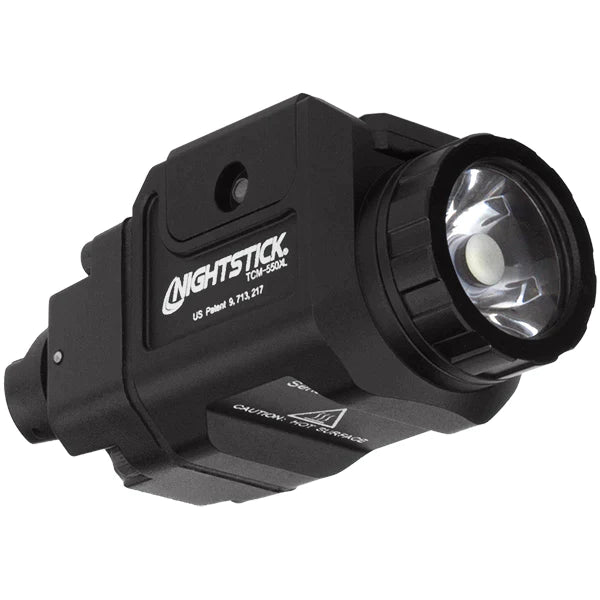 Nightstick - Compact Handgun Light w/Strobe - 1 CR123 - Black