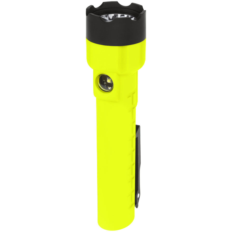 Nightstick - Intrinsically Safe Dual-Light Flashlight w/Magnets - 3 AA (not included) - Green - UL913