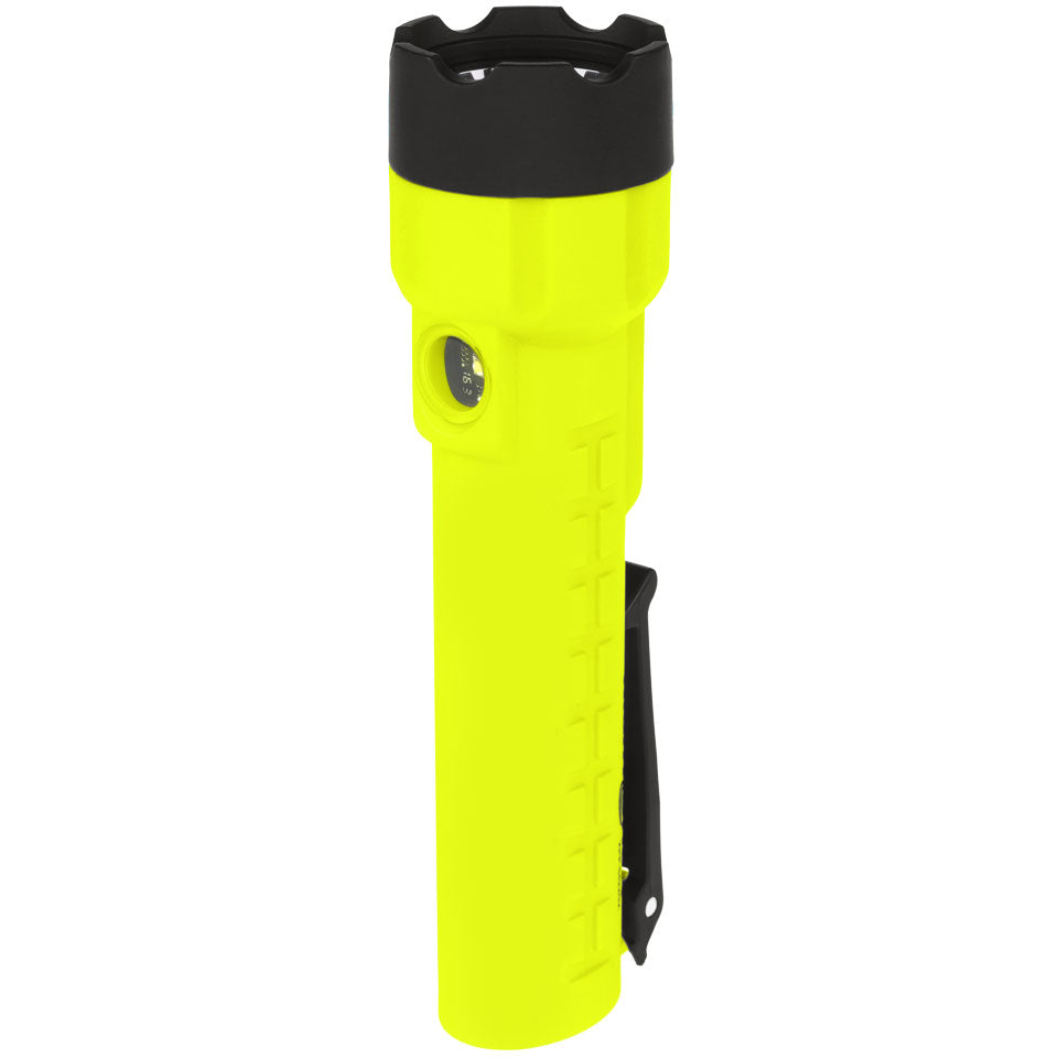 Nightstick - Intrinsically Safe Dual-Light Flashlight w/Magnets - 3 AA (not included) - Green - UL913