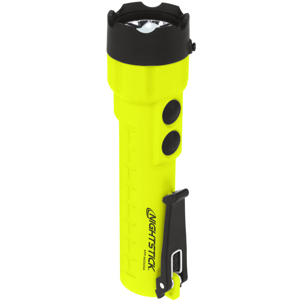 Nightstick - Intrinsically Safe Dual-Light Flashlight w/Magnets - 3 AA (not included) - Green - UL913