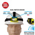 Nightstick - Intrinsically Safe Headlamp w/White Spot - White/Red Flood - 3 AA - Green