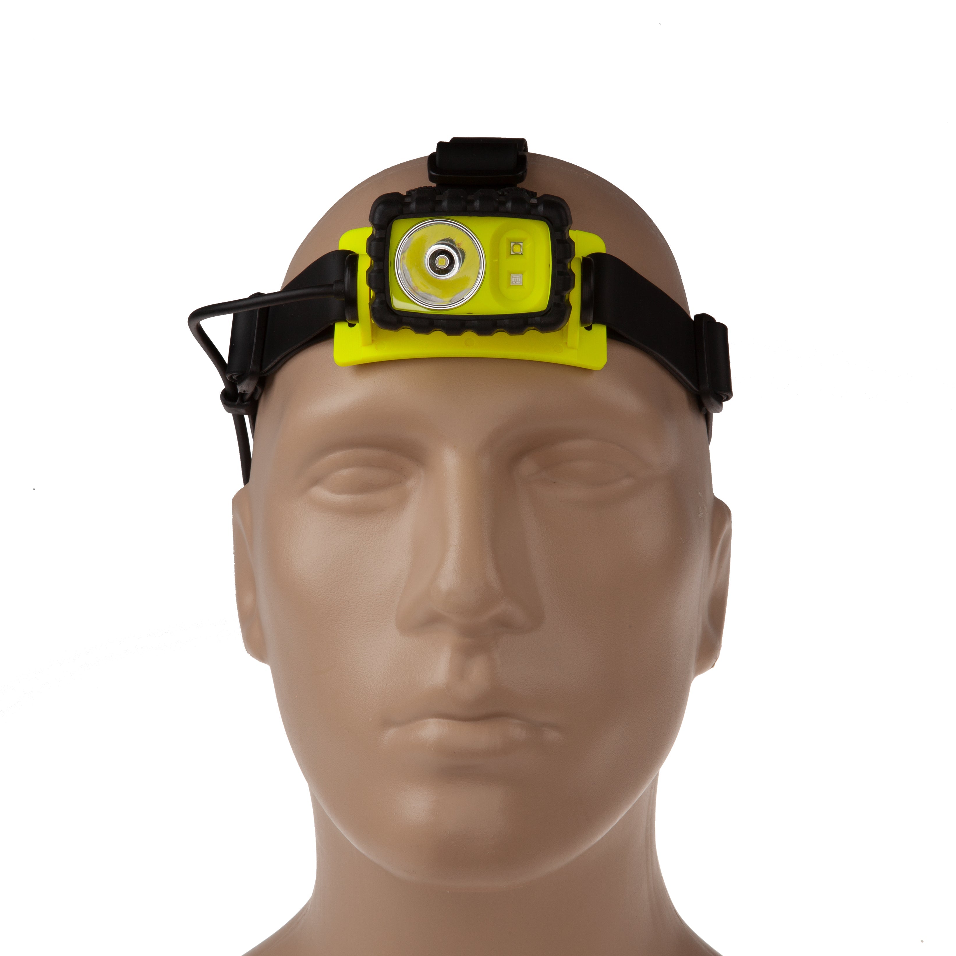 Nightstick - Intrinsically Safe Headlamp w/White Spot - White/Red Flood - 3 AA - Green