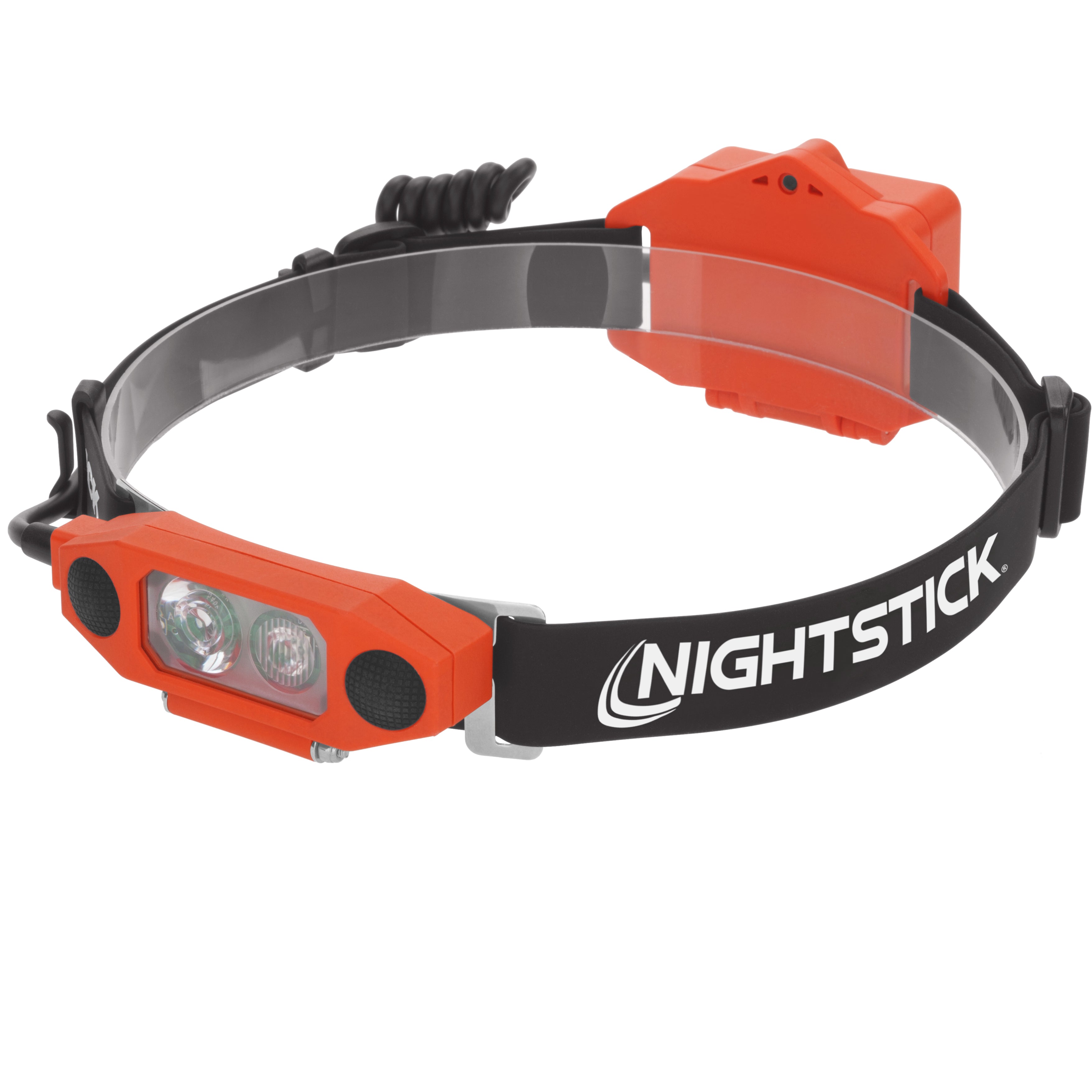 Nightstick - DICATA™ Intrinsically Safe Low-Profile Dual-Light Headlamp - 3 AA - Red - UL913 / ATEX