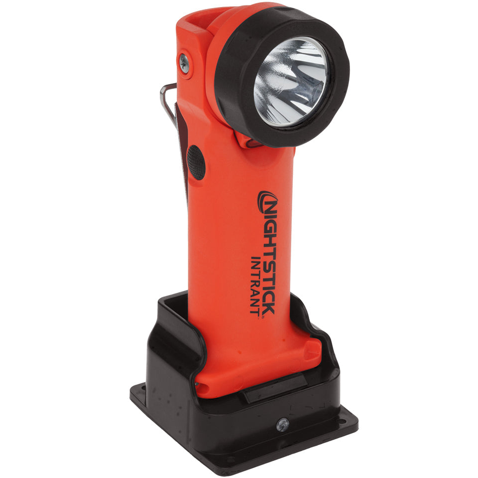 Nightstick - INTRANT™ Intrinsically Safe Dual-Light Angle Light - Li-Ion - Red - UL913 / ATEX