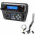 Rugged Radios Can-Am Commander and Late Model Maverick Complete Communication Kit with Intercom and 2-Way Radio - Dash Mount - 696 PLUS Intercom, G1 GMRS Radio
