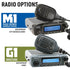 Rugged Radios Polaris General Complete Communication Kit with Intercom and 2-Way Radio - STX Stereo Intercom, G1 GMRS Radio