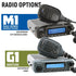 Rugged Radios Polaris RZR XP Complete Communication Kit with Rocker Switch Intercom and 2-Way Radio- G1 GMRS Radio